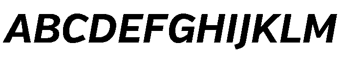 Verb Bold Italic Font UPPERCASE
