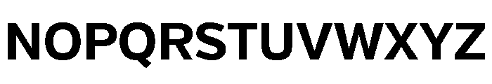Verb Bold Font UPPERCASE