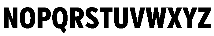 Verb Compressed Extra Bold Font UPPERCASE