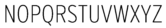 Verb Compressed Extra Light Font UPPERCASE