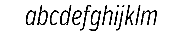 Verb Compressed Light Italic FONT