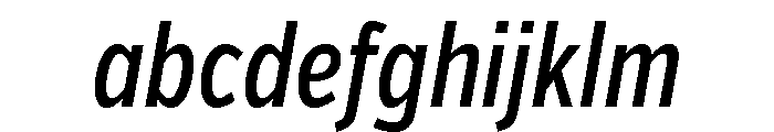 Verb Compressed Medium Italic FONT