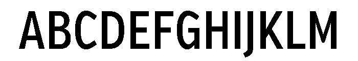 Verb Compressed Medium Font UPPERCASE