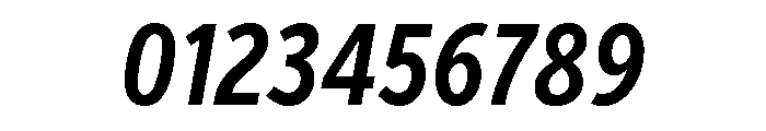 Verb Compressed Semi Bold Italic Font OTHER CHARS