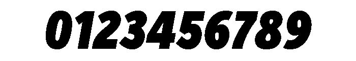 Verb Compressed Ultra Italic Font OTHER CHARS