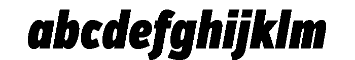 Verb Compressed Ultra Italic FONT
