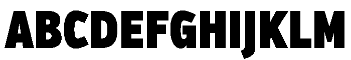 Verb Compressed Ultra Font UPPERCASE