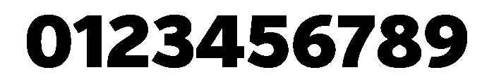 Verb Condensed Black Font OTHER CHARS