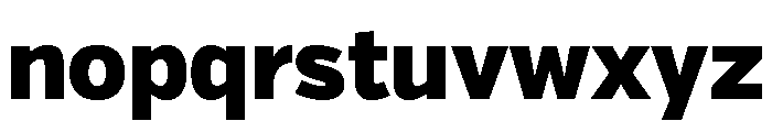 Verb Condensed Black Font LOWERCASE
