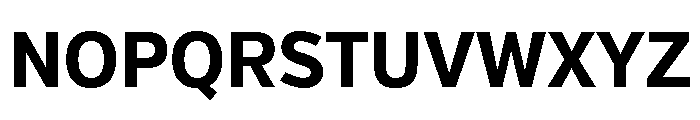 Verb Condensed Bold Font UPPERCASE