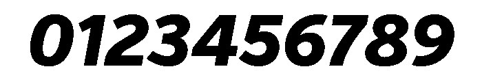 Verb Condensed Extra Bold Italic Font OTHER CHARS