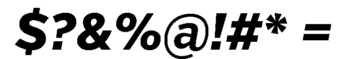 Verb Condensed Extra Bold Italic Font OTHER CHARS
