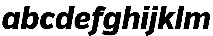 Verb Condensed Extra Bold Italic FONT
