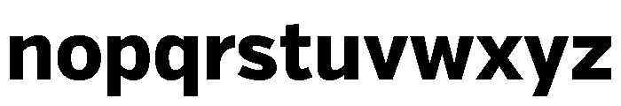 Verb Condensed Extra Bold Font LOWERCASE