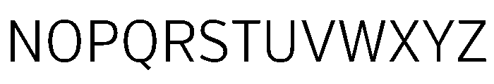 Verb Condensed Light Font UPPERCASE