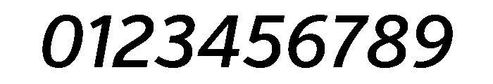 Verb Condensed Medium Italic Font OTHER CHARS