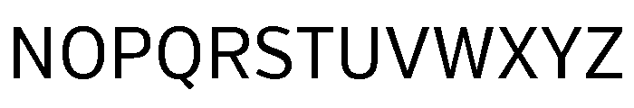 Verb Condensed Regular Font UPPERCASE