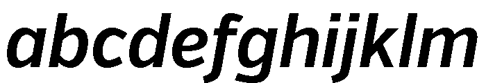 Verb Condensed Semi Bold Italic FONT