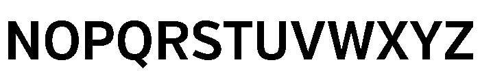 Verb Condensed Semi Bold Font UPPERCASE