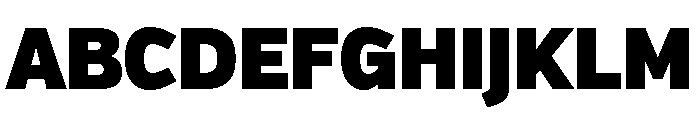 Verb Condensed Ultra Font UPPERCASE