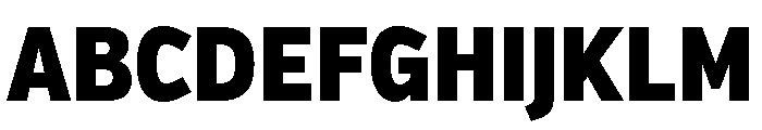 Verb Extra Condensed Black Font UPPERCASE