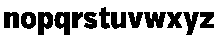 Verb Extra Condensed Black Font LOWERCASE