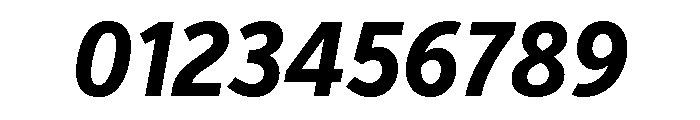 Verb Extra Condensed Bold Italic Font OTHER CHARS