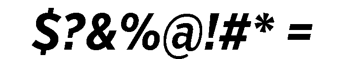 Verb Extra Condensed Bold Italic Font OTHER CHARS