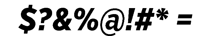 Verb Extra Condensed Extra Bold Italic Font OTHER CHARS