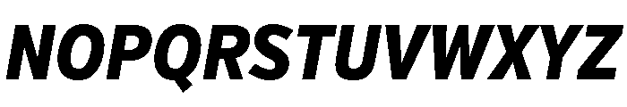 Verb Extra Condensed Extra Bold Italic Font UPPERCASE