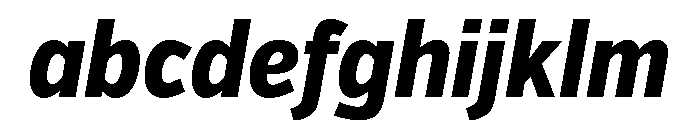 Verb Extra Condensed Extra Bold Italic FONT