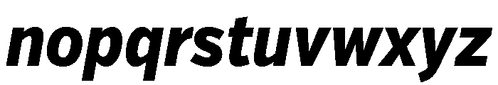 Verb Extra Condensed Extra Bold Italic Font LOWERCASE