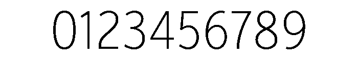 Verb Extra Condensed Extra Light Font OTHER CHARS