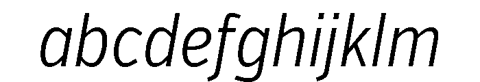 Verb Extra Condensed Light Italic FONT