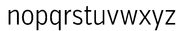 Verb Extra Condensed Light Font LOWERCASE