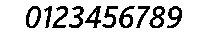 Verb Extra Condensed Medium Italic Font OTHER CHARS