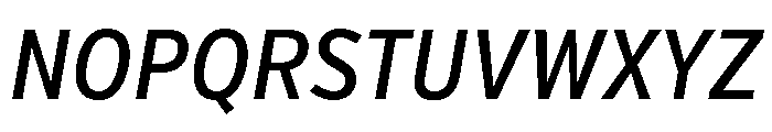 Verb Extra Condensed Medium Italic Font UPPERCASE