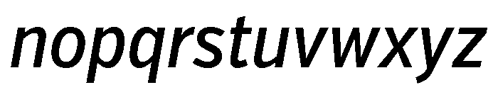 Verb Extra Condensed Medium Italic Font LOWERCASE