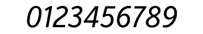 Verb Extra Condensed Regular Italic Font OTHER CHARS