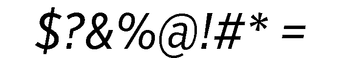 Verb Extra Condensed Regular Italic Font OTHER CHARS