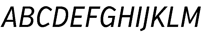 Verb Extra Condensed Regular Italic Font UPPERCASE