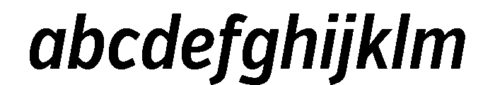 Verb Extra Condensed Semi Bold Italic FONT