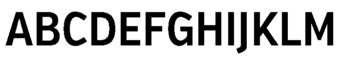 Verb Extra Condensed Semi Bold Font UPPERCASE
