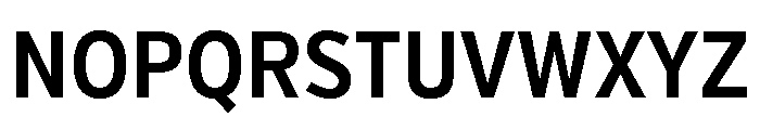 Verb Extra Condensed Semi Bold Font UPPERCASE