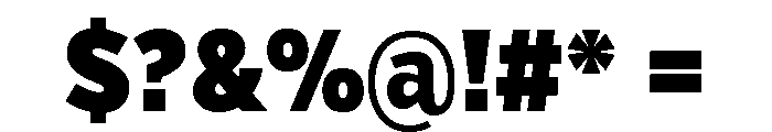 Verb Extra Condensed Ultra Font OTHER CHARS