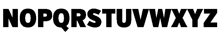 Verb Extra Condensed Ultra Font UPPERCASE