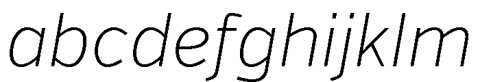 Verb Extra Light Italic FONT