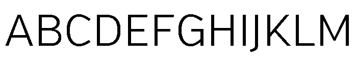 Verb Light Font UPPERCASE