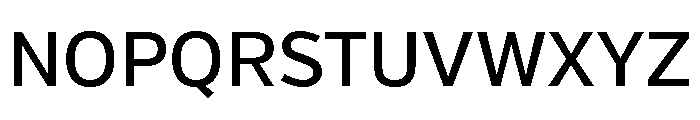 Verb Medium Font UPPERCASE