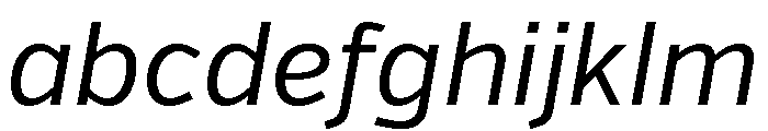 Verb Regular Italic FONT